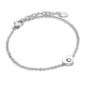 Brand Collezione Personal Bracciale Cuore Lettera O